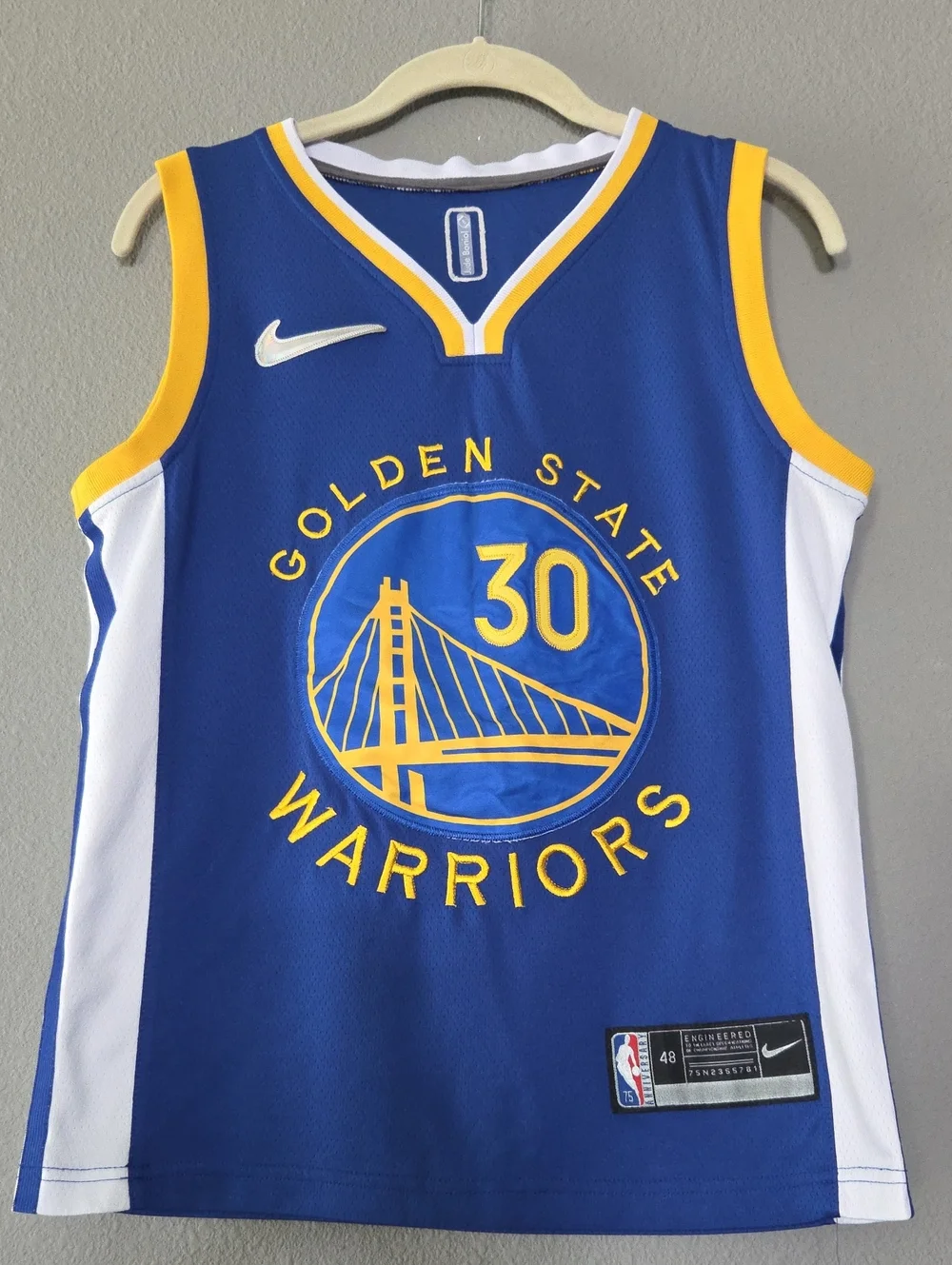 Nike Golden State Warriors #30 Curry Jersey
